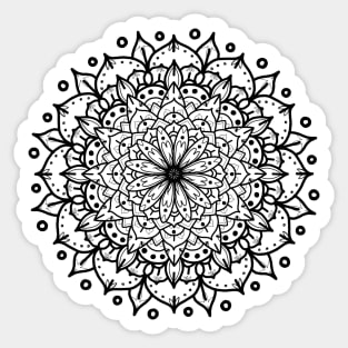 MONOCHROME MANDALA Sticker